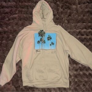 Gildan Off-White Fleece Hoodie